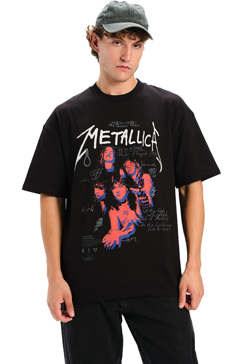 Metallica Kill 'Em All Oversized T-shirt