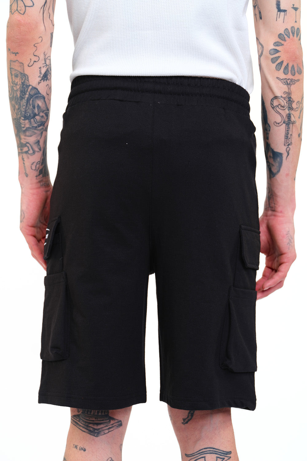 Signature 4 Pocket Black Utility Shorts