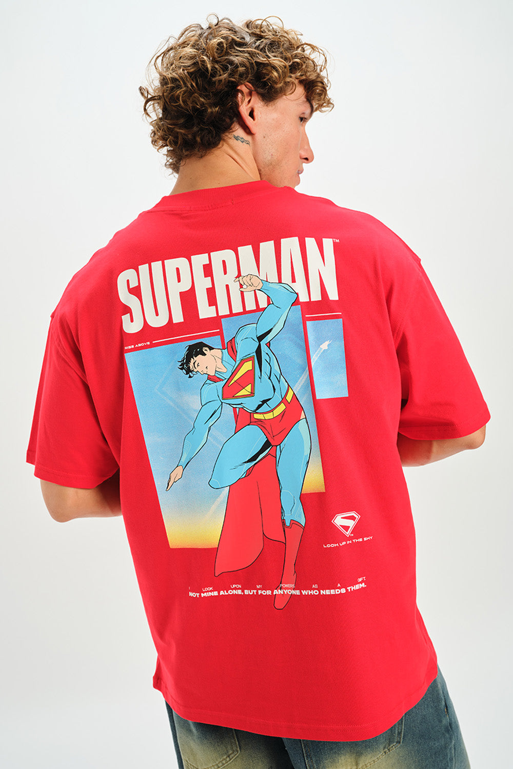 Superman Strength Oversized T-shirt