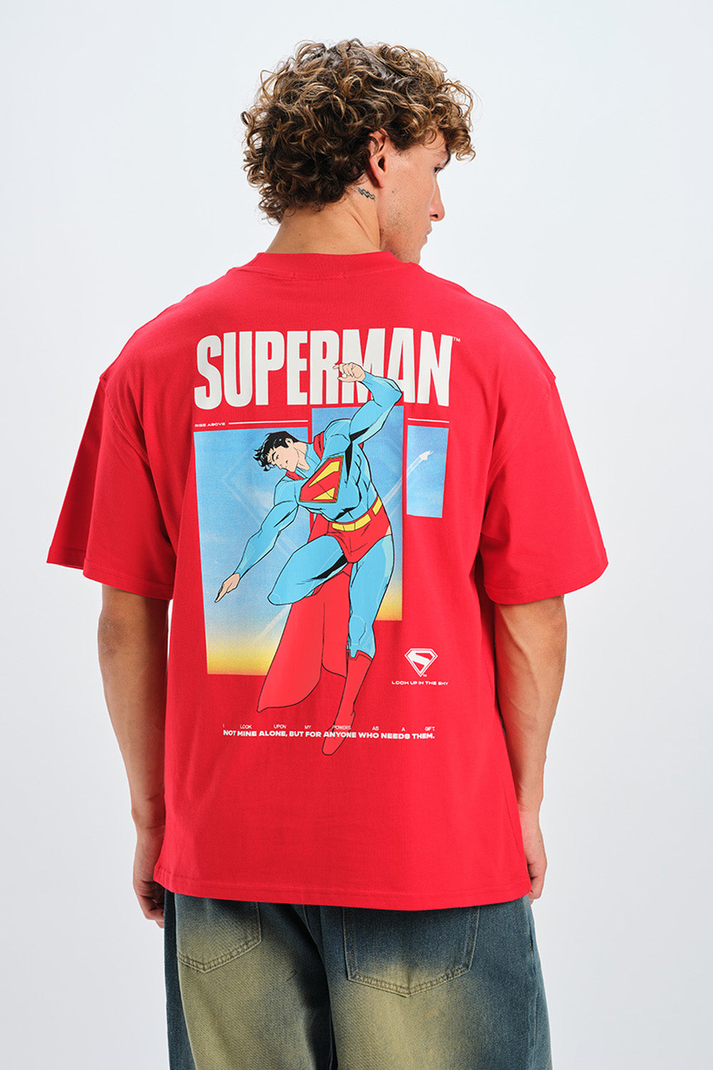 Superman Strength Oversized T-shirt