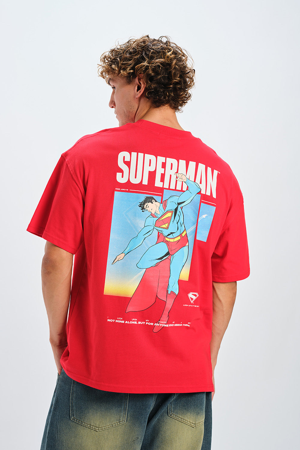 Superman Strength Oversized T-shirt