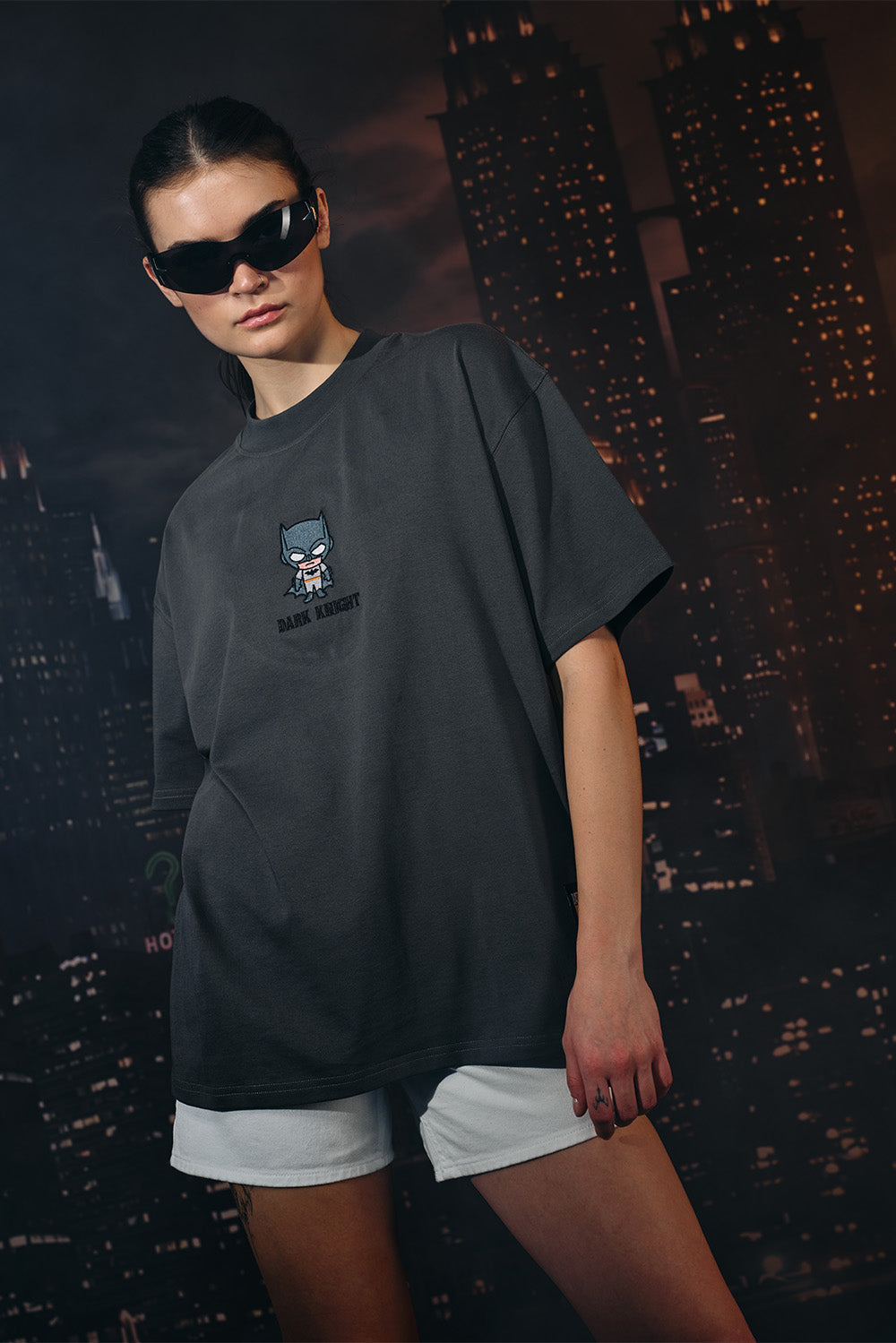 Bat Toon Oversized T-shirt