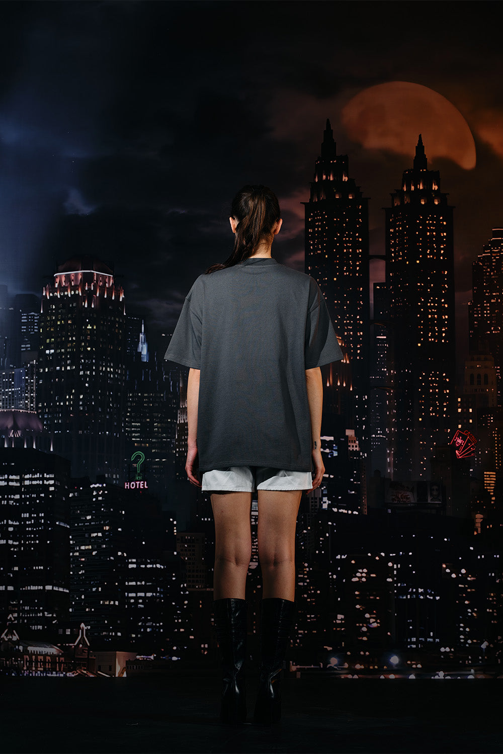 Bat Toon Oversized T-shirt