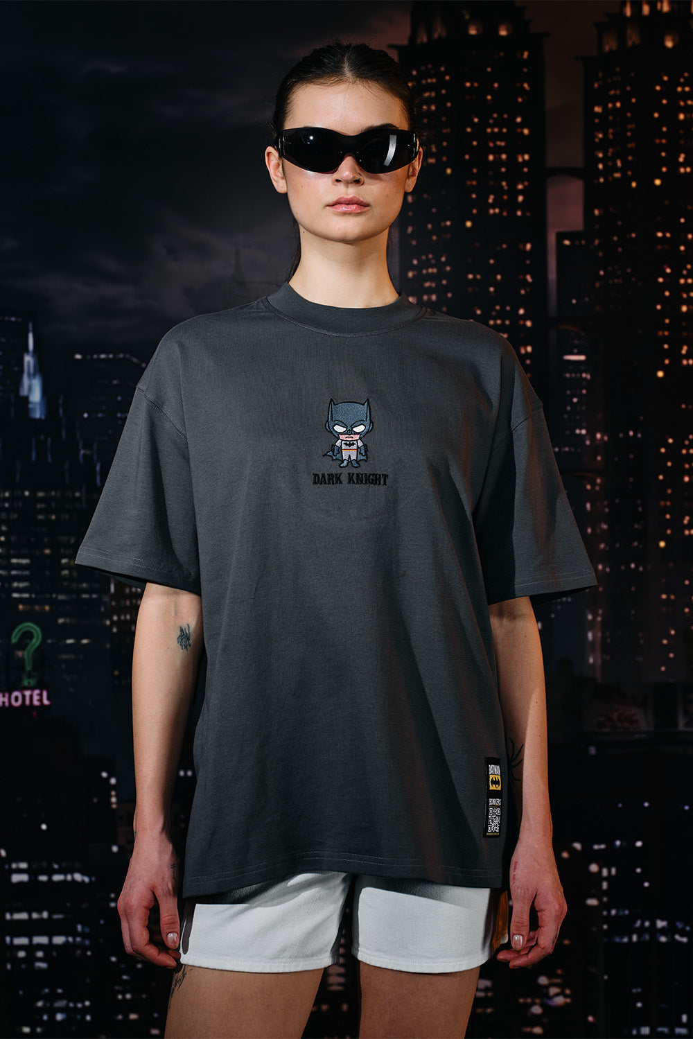 Bat Toon Oversized T-shirt