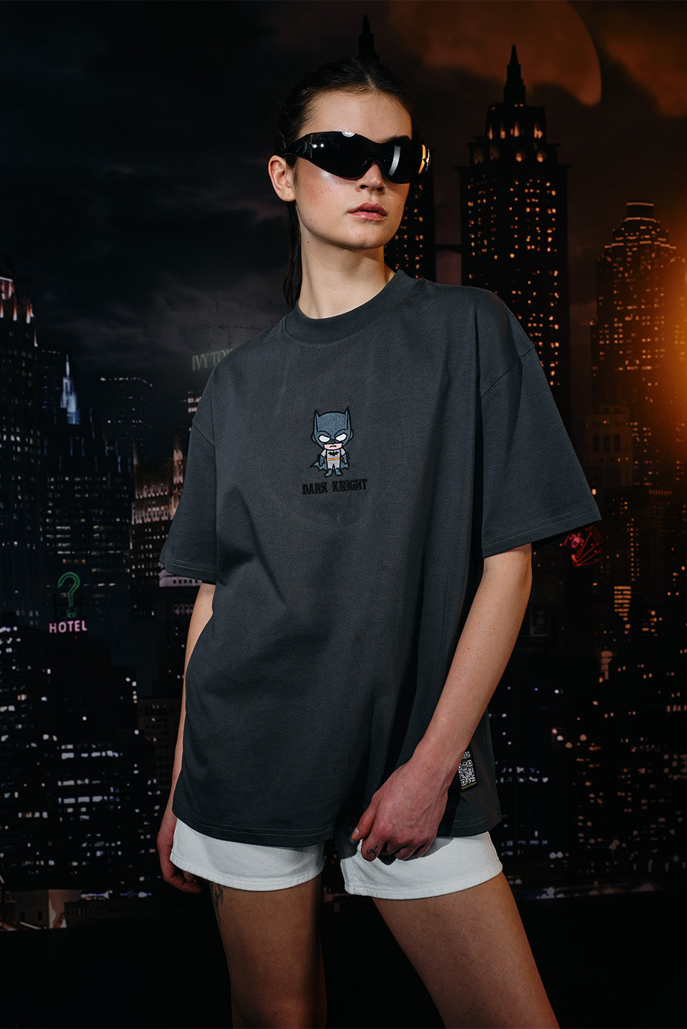 Bat Toon Oversized T-shirt