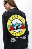 Black Guns N Roses Appetite For Destruction Full Sleeves T-shirt