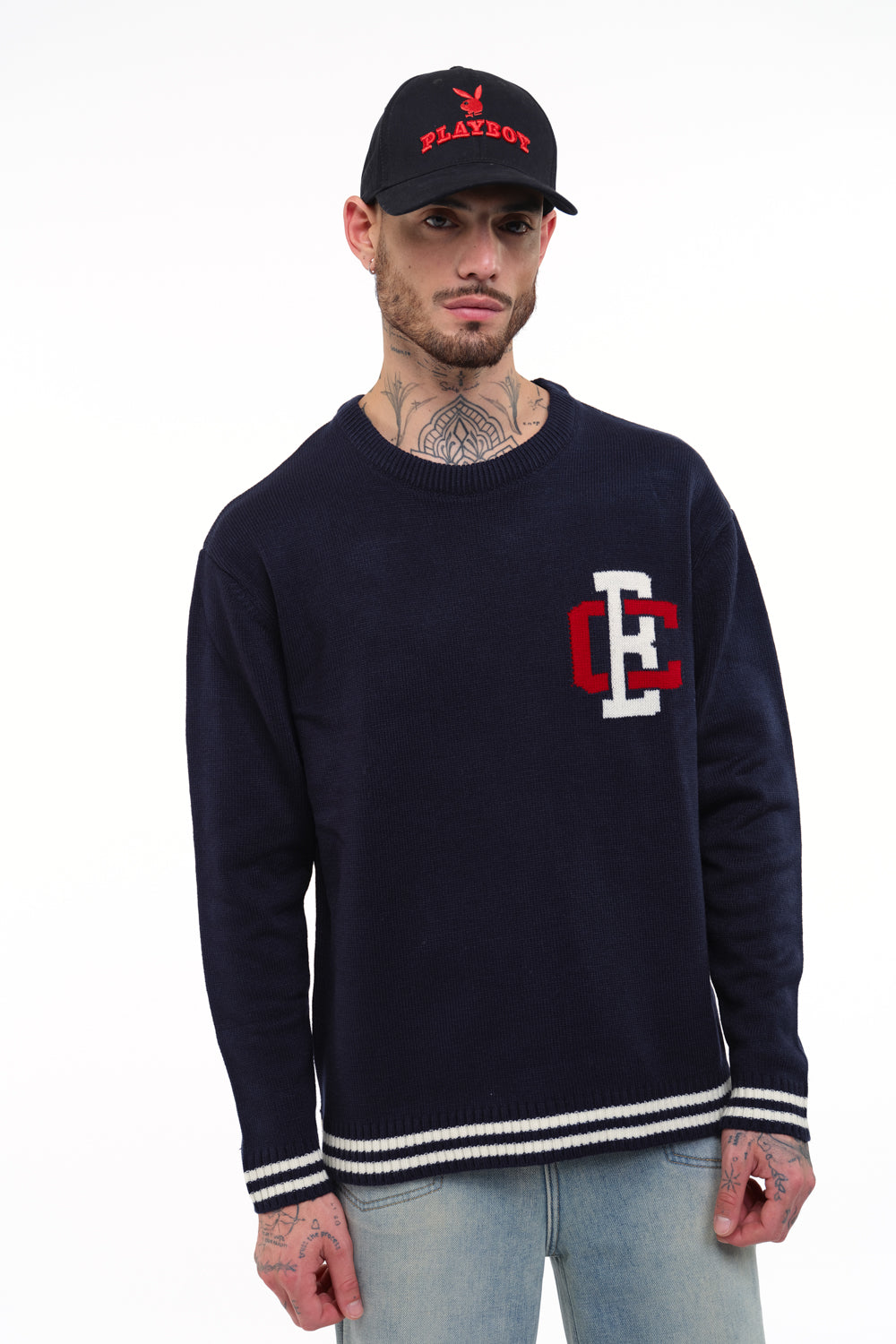 Bonkers Corner Varsity Crewneck Sweatshirt