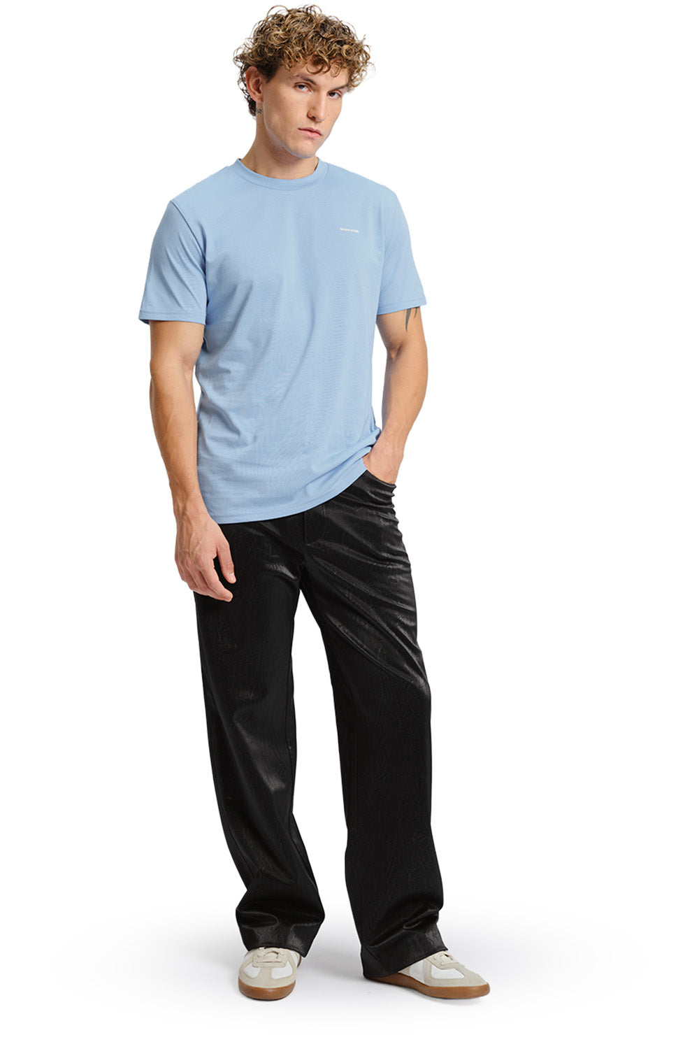 Iceberg Blue Supima Regular Fit T-shirt