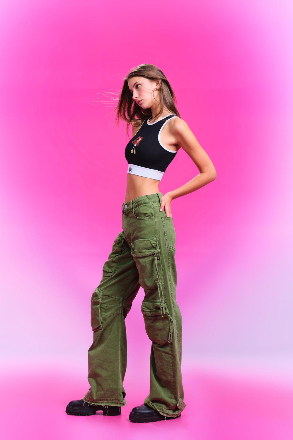 Sasha Crop Sports Tank