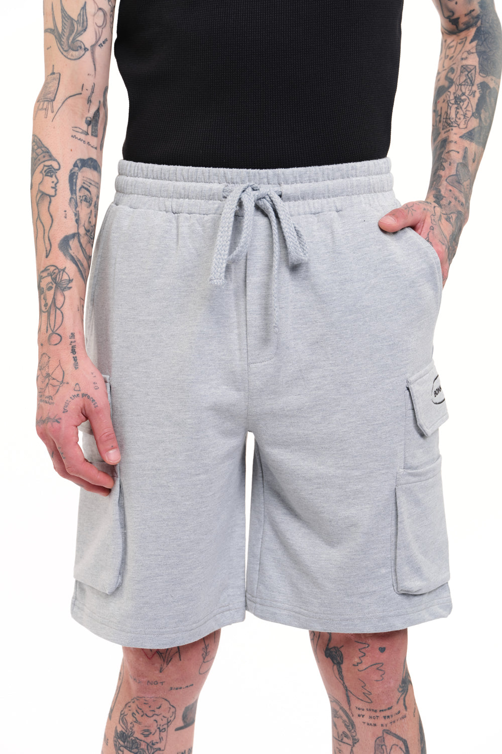 Signature 4 Pocket Melange Utility Shorts
