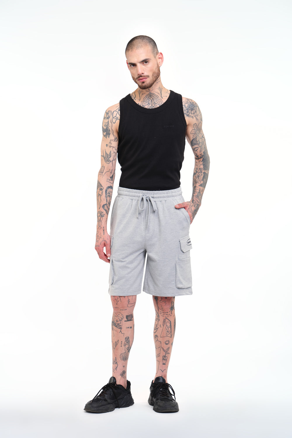 Signature 4 Pocket Melange Utility Shorts