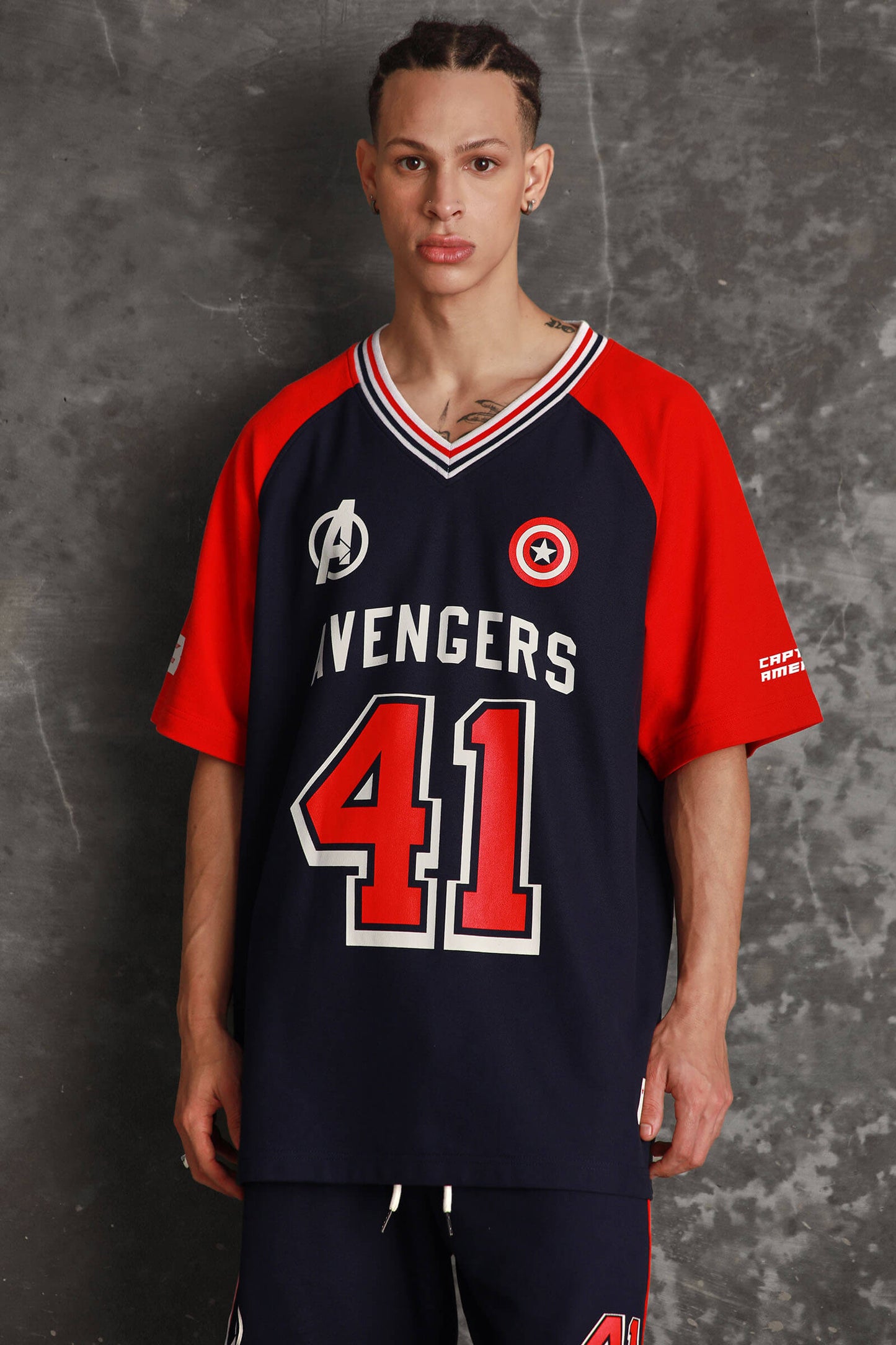 Avengers Oversized Jersey Set