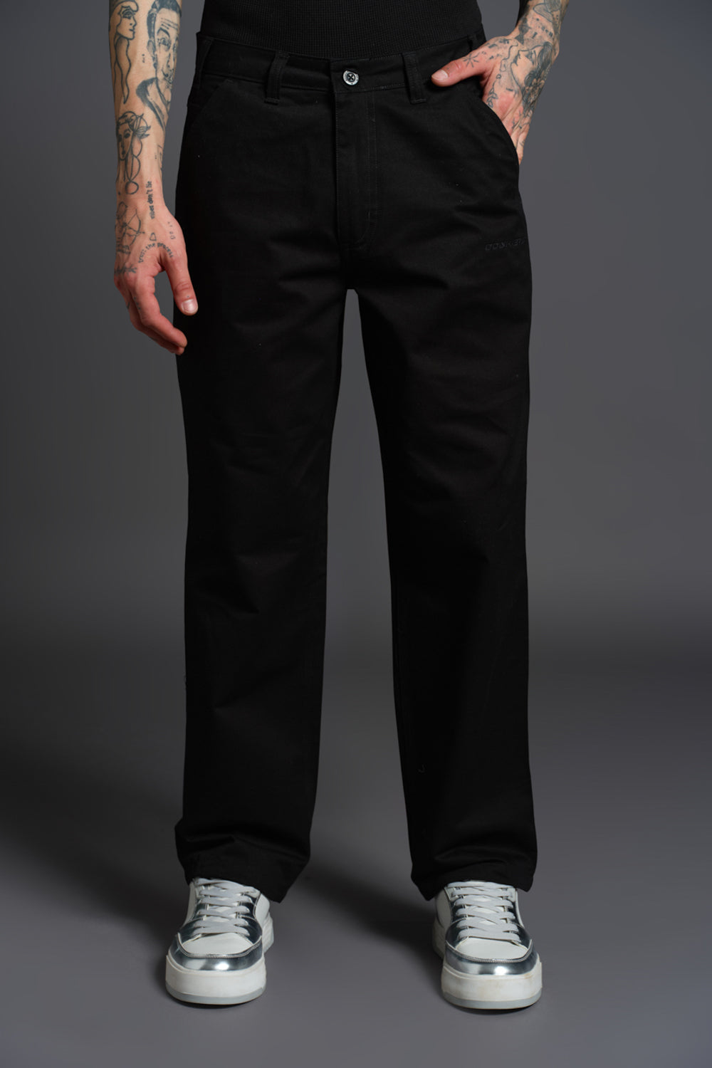 Black Carpenter Pants