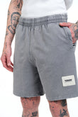 Grey Heavyweight Faded Shorts
