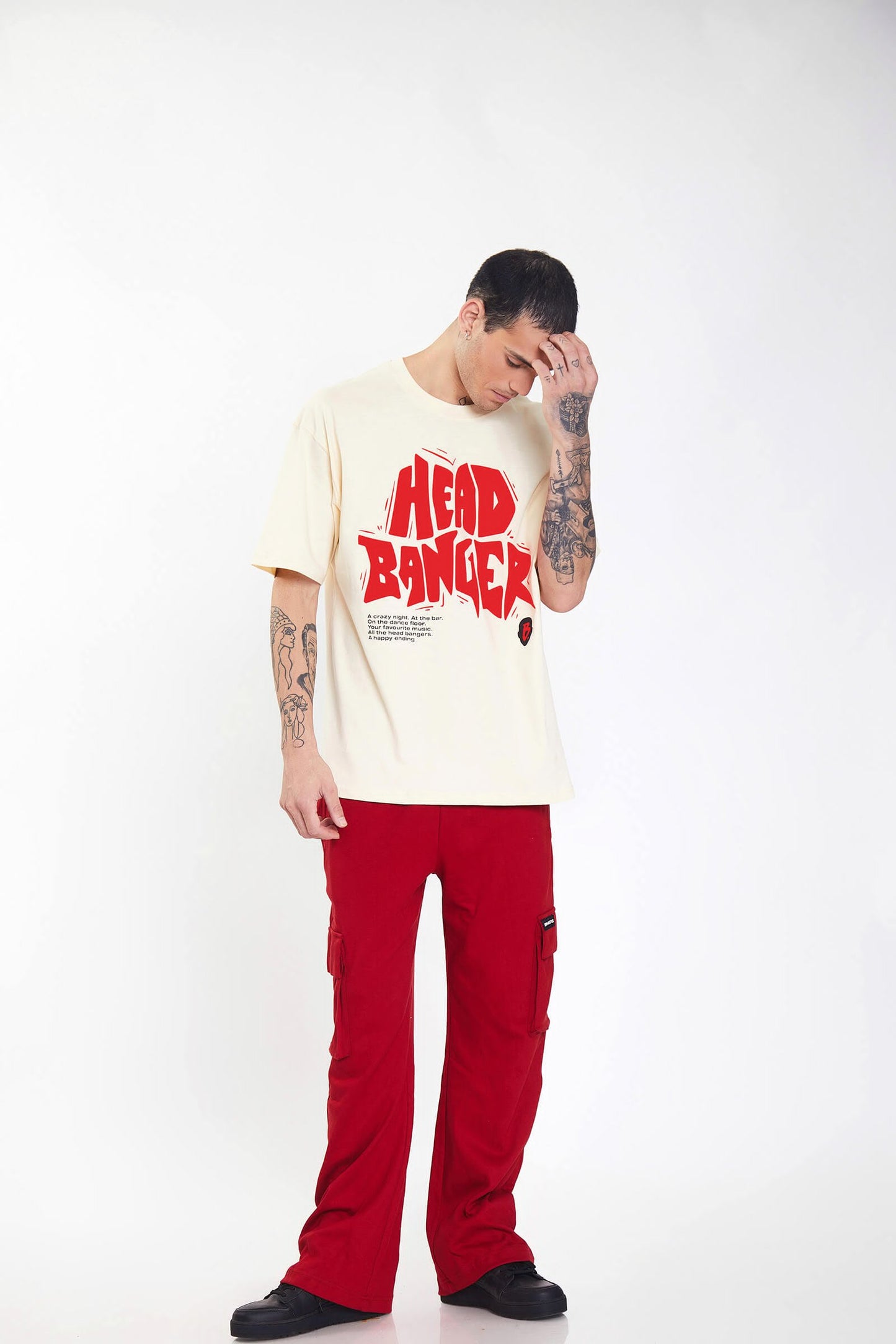 Head Banger Oversized T-Shirt