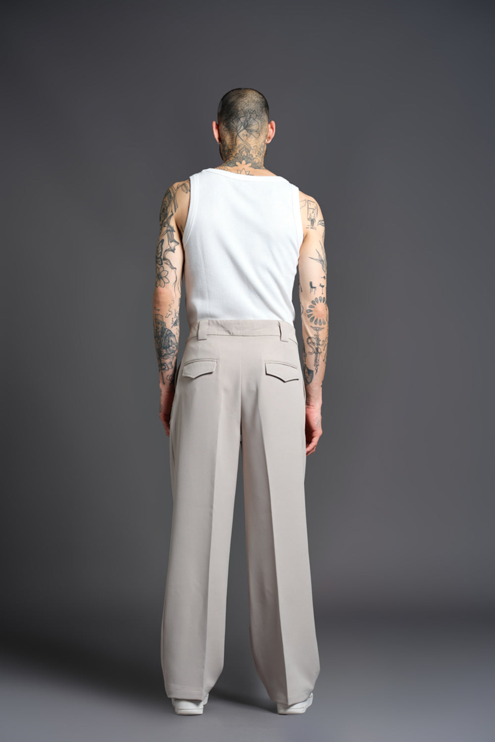 Moonstone Loose Fit Tailored Trouser
