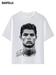 "CR7 Big Face" Oversized Boxy Tee - Prime Fitz