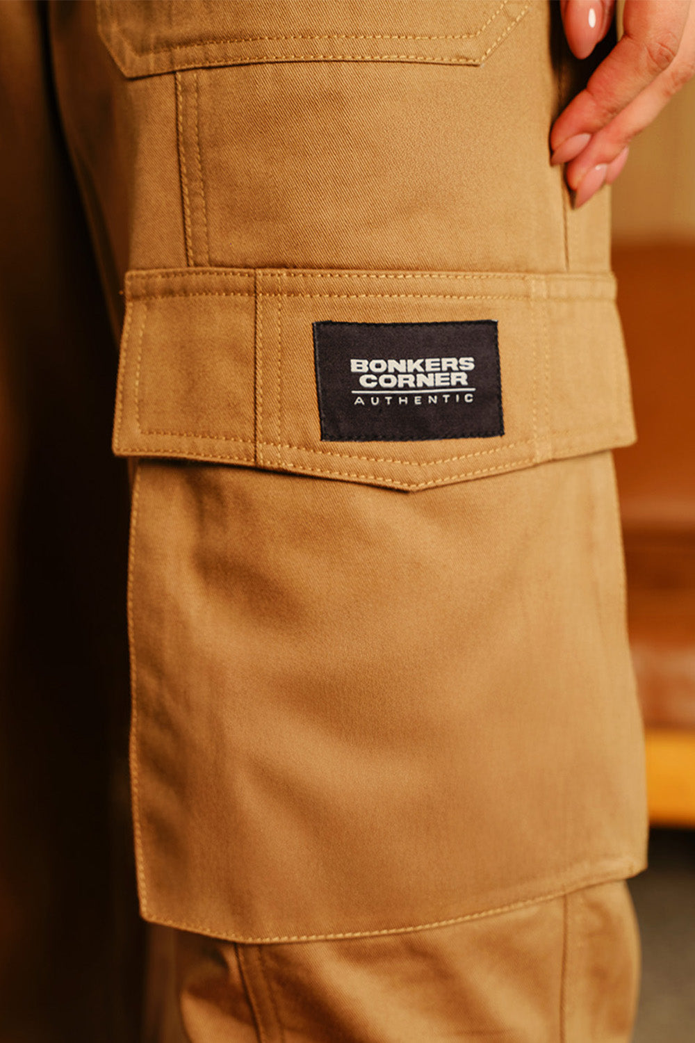 Caramel 6 Pockets Cargo Pant