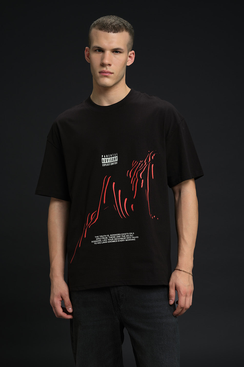 Censored Chaos Oversized T-shirt