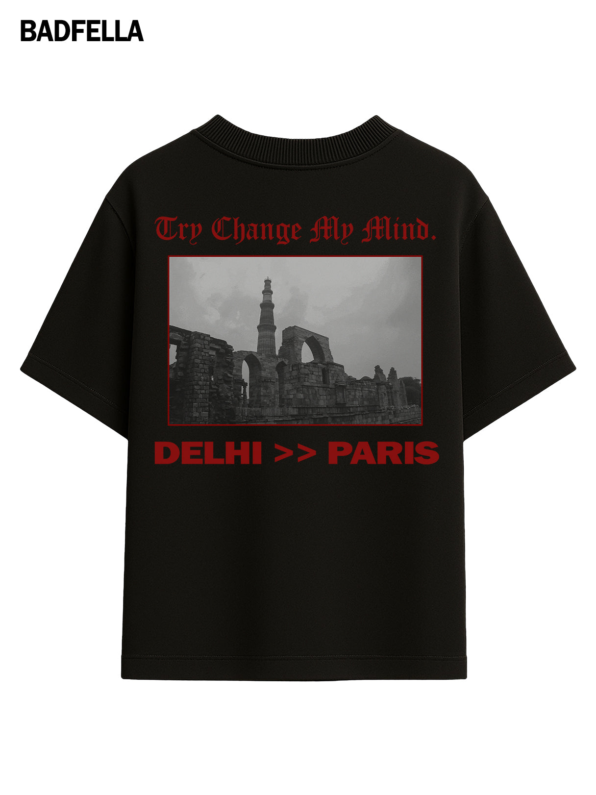 Delhi >> Paris Limited Edition Tee - Prime Fitz
