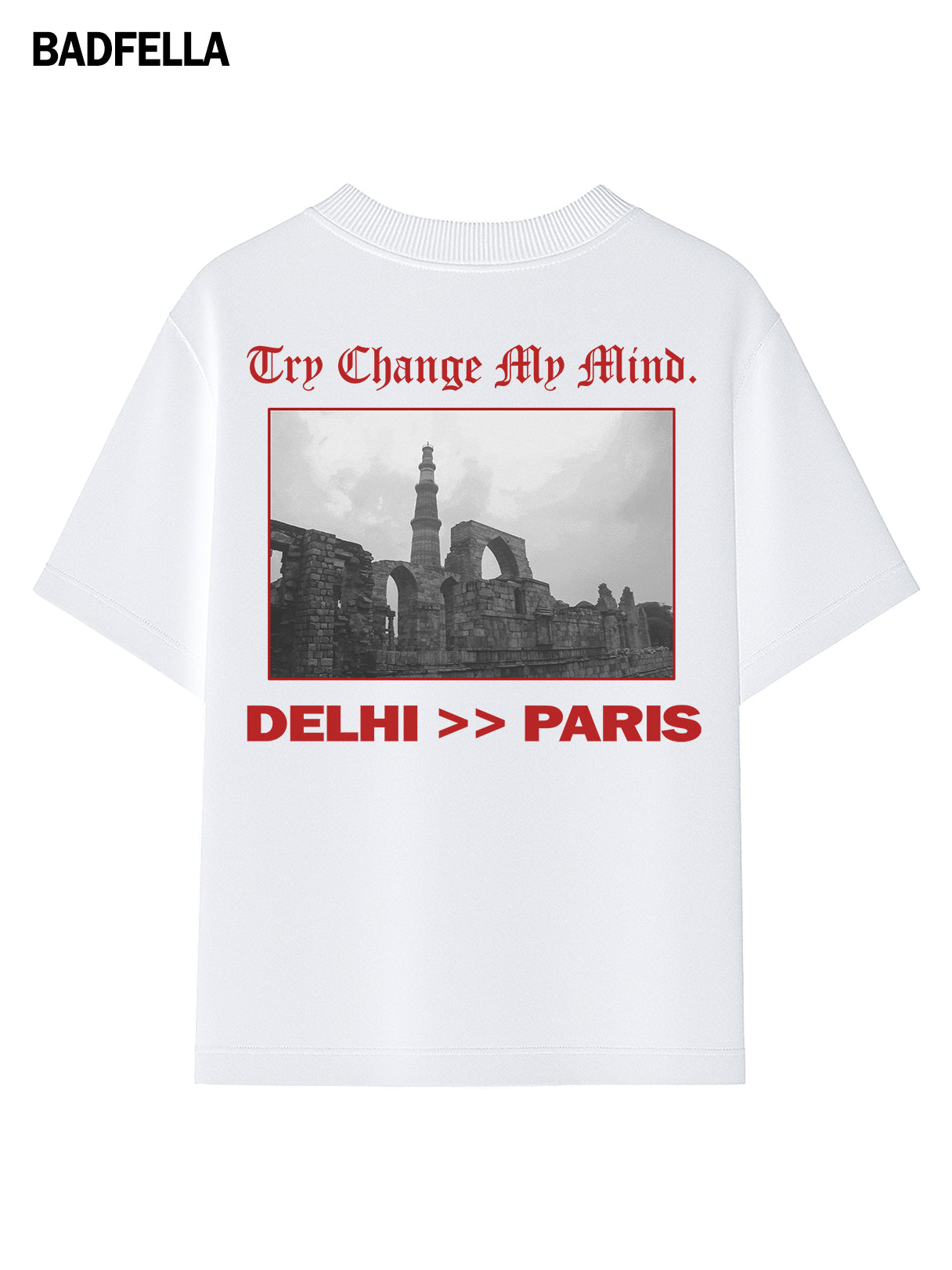 Delhi >> Paris Limited Edition Tee - Prime Fitz