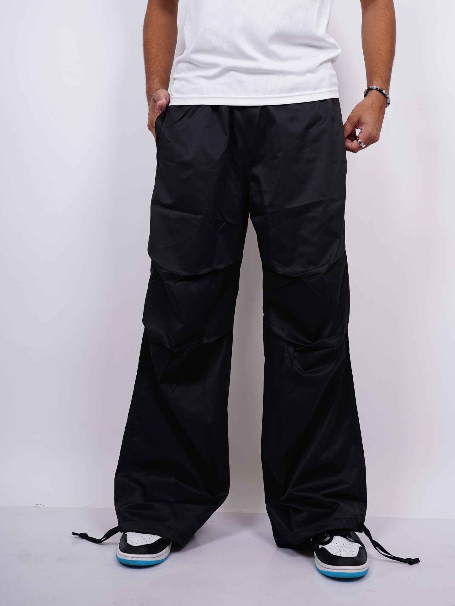 Black Parachute Pants