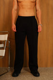 Diminutive Black Wide Leg Joggers
