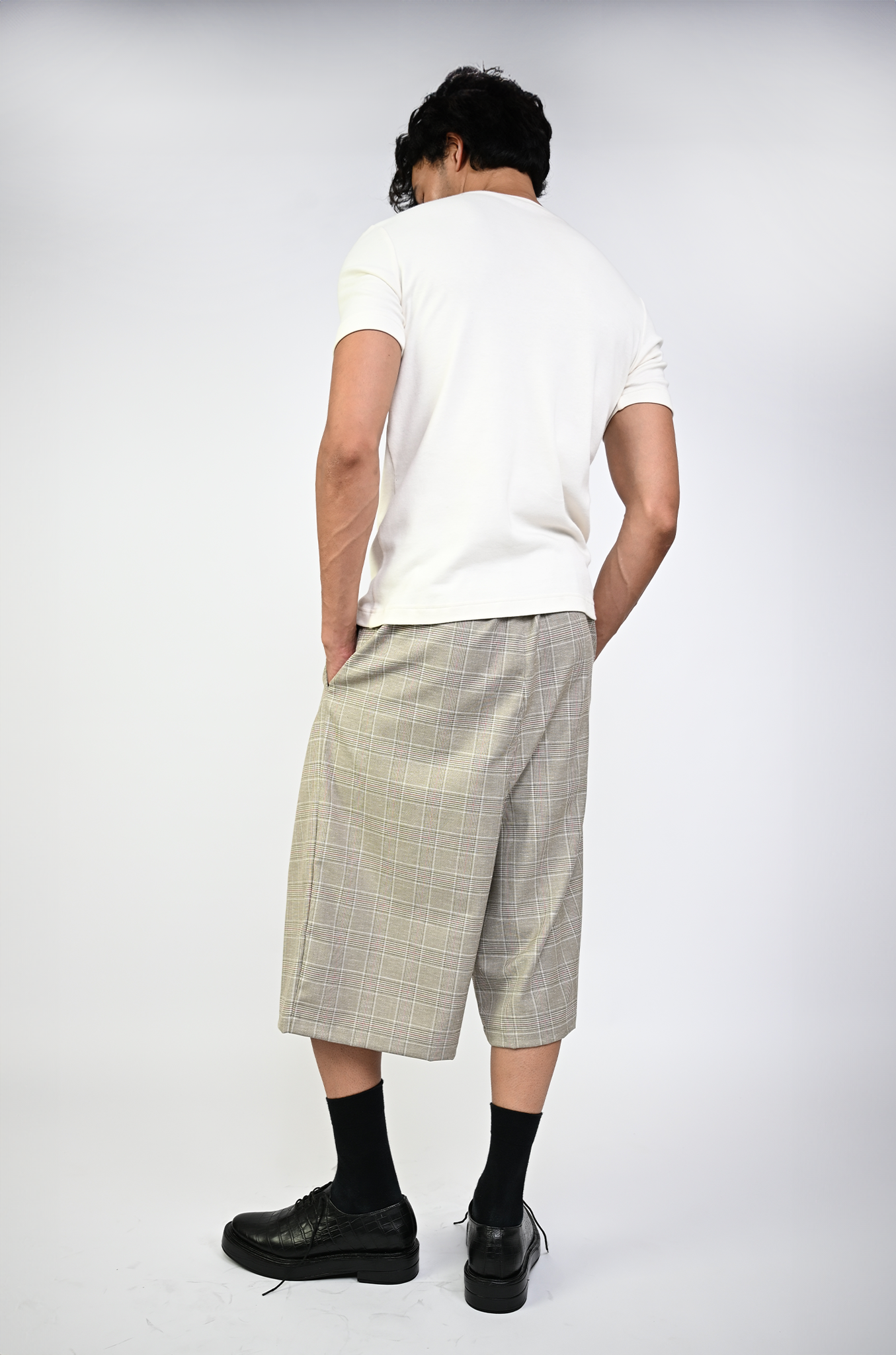 Embroidered logo cotton t-shirt (White)