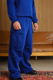 Electric Blue 4 Pockets Pant