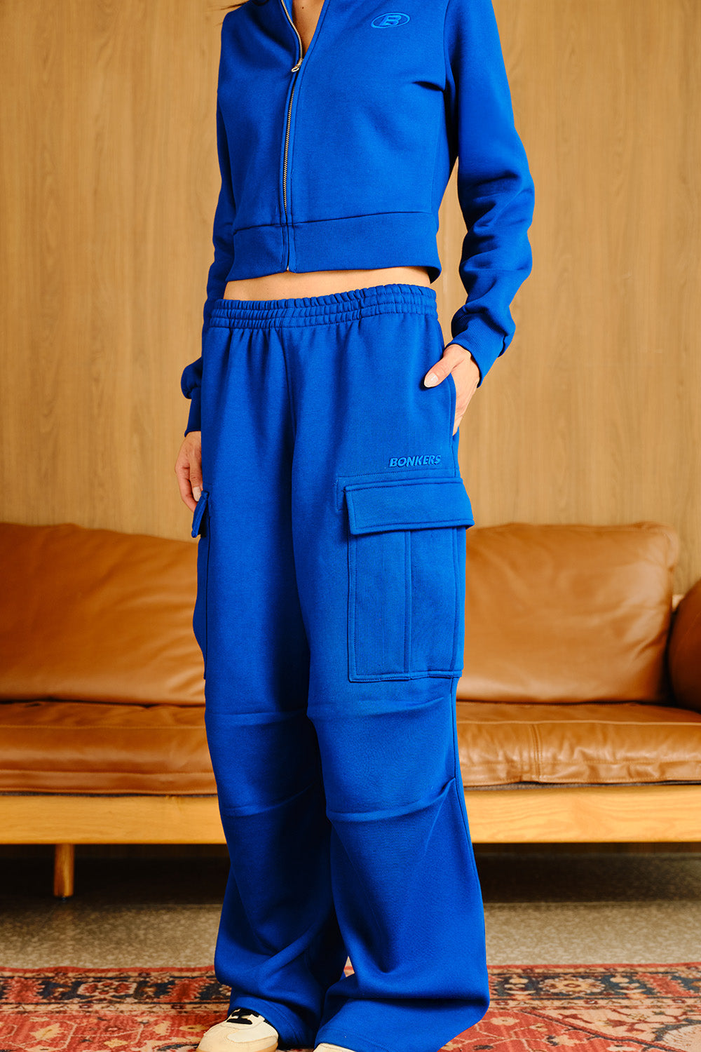 Electric Blue 4 Pockets Pant