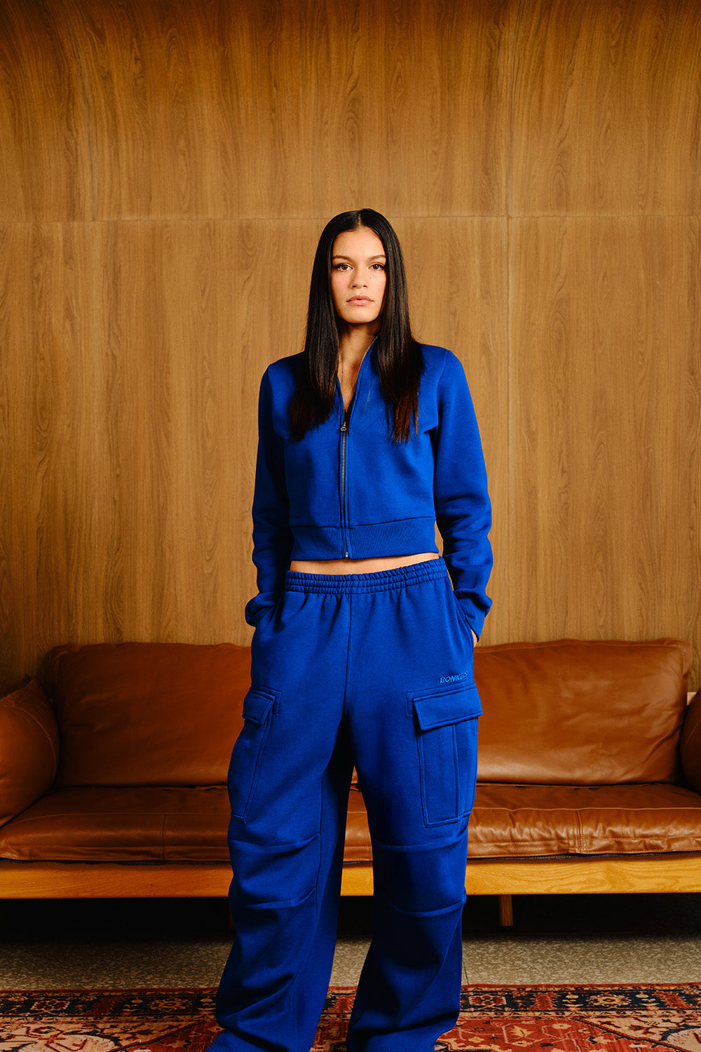 Electric Blue 4 Pockets Pant