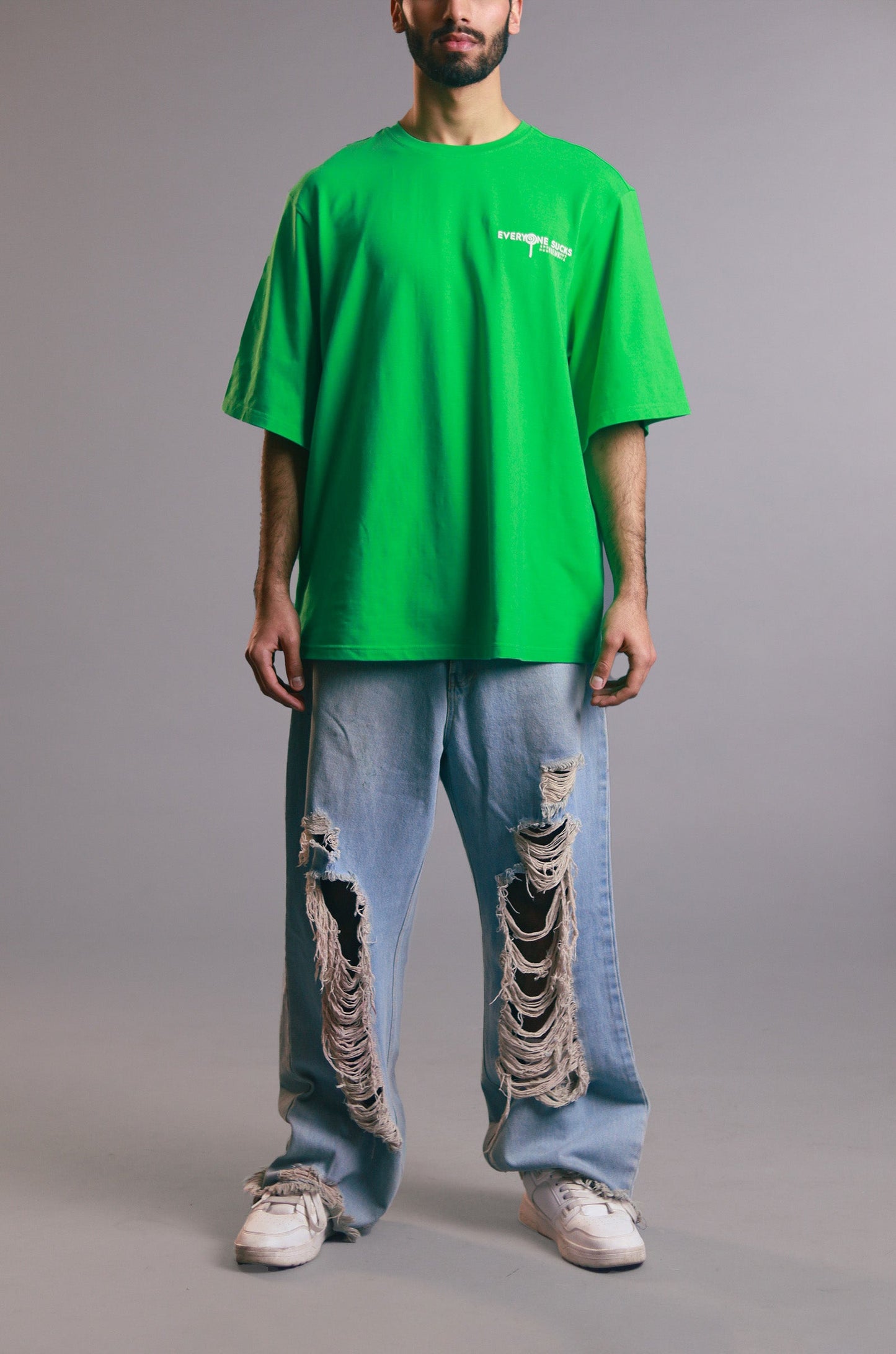 Everyone Sucks' T-shirt (Green)