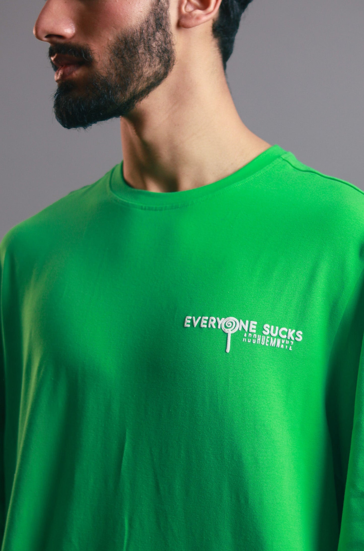Everyone Sucks' T-shirt (Green)