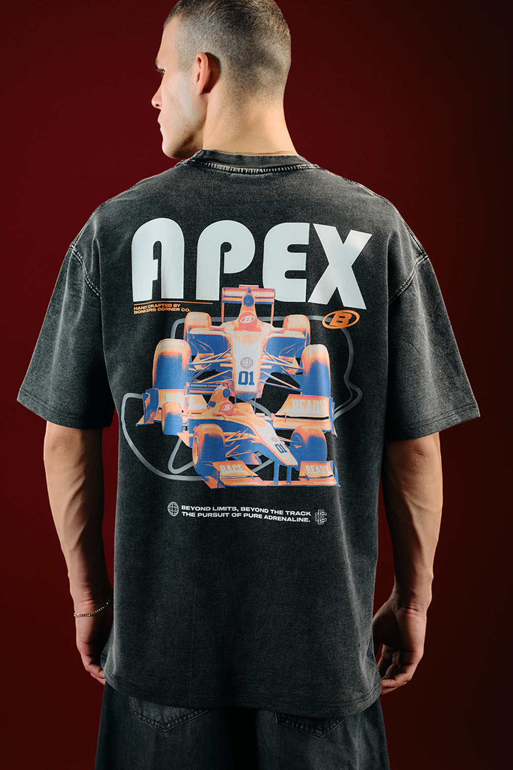 Faded Apex Beyond Limits Oversized T-shirt
