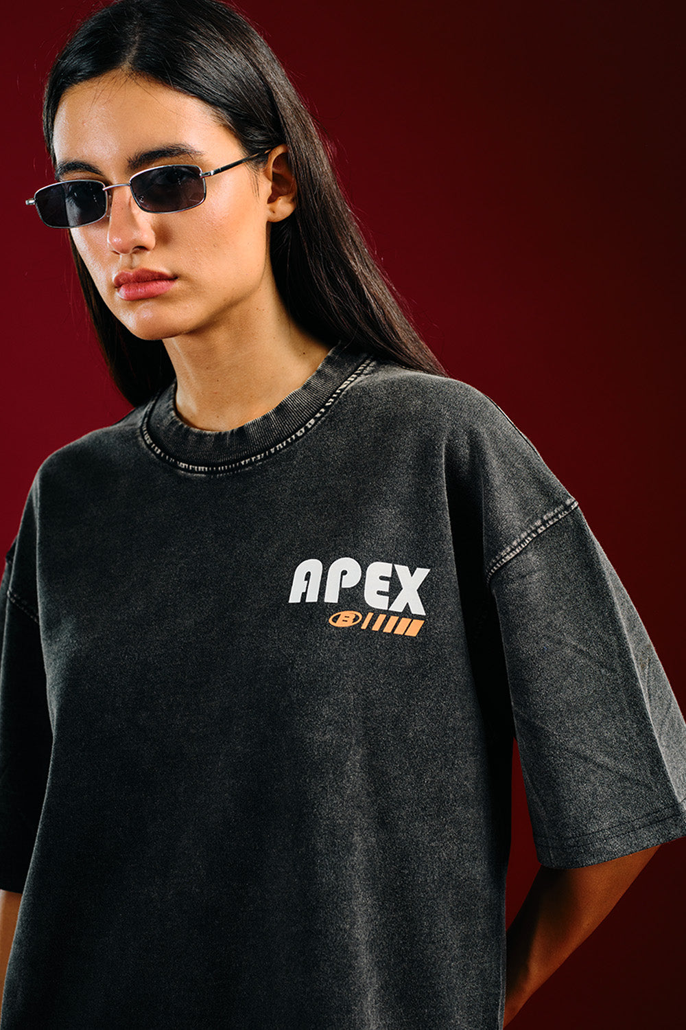 Faded Apex Beyond Limits Oversized T-shirt