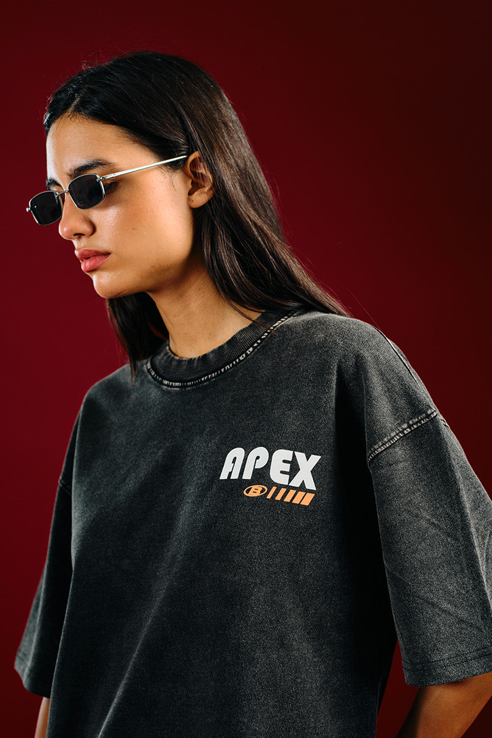Faded Apex Beyond Limits Oversized T-shirt
