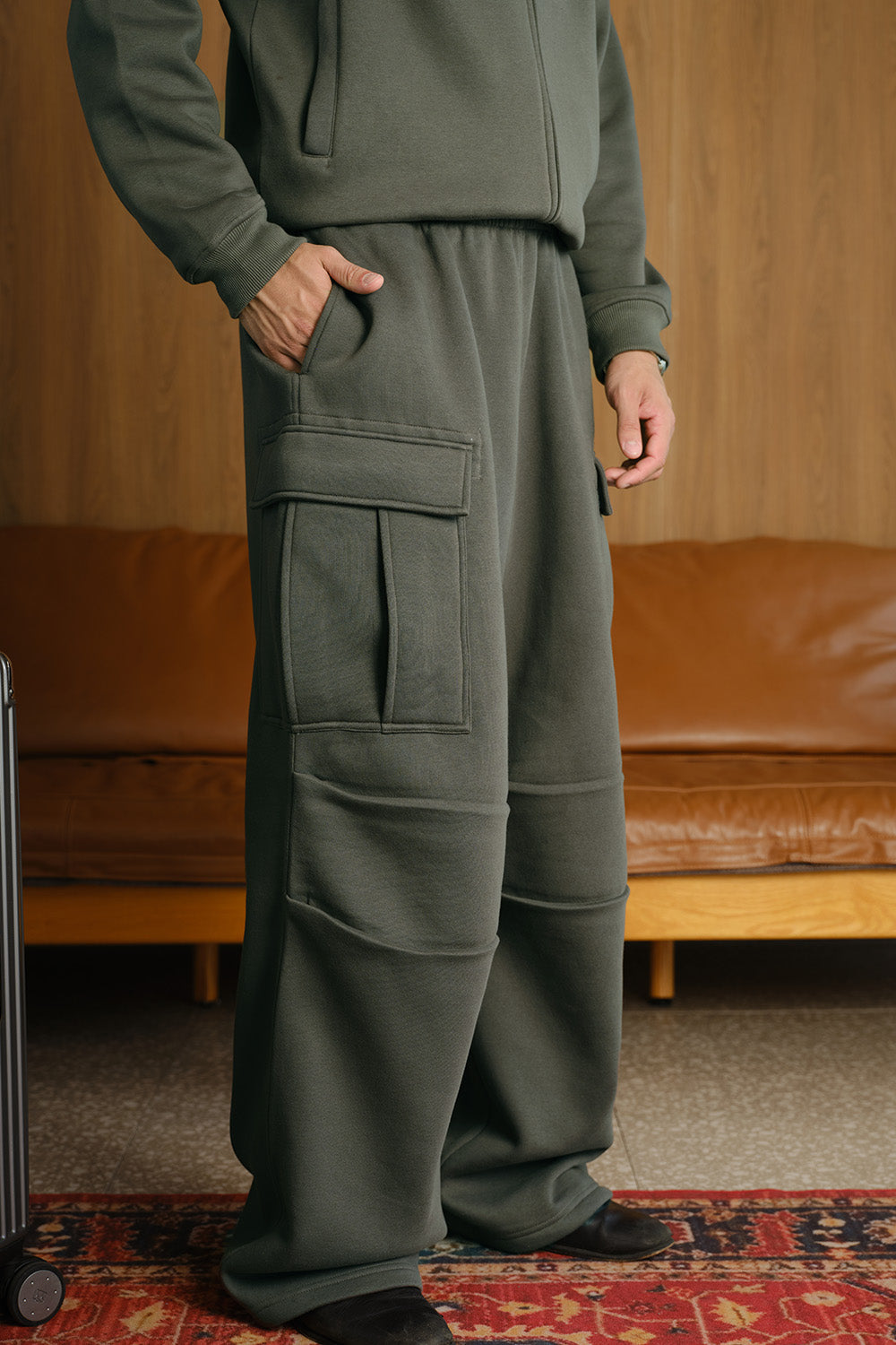 Fadeout Olive 4 pockets Pant