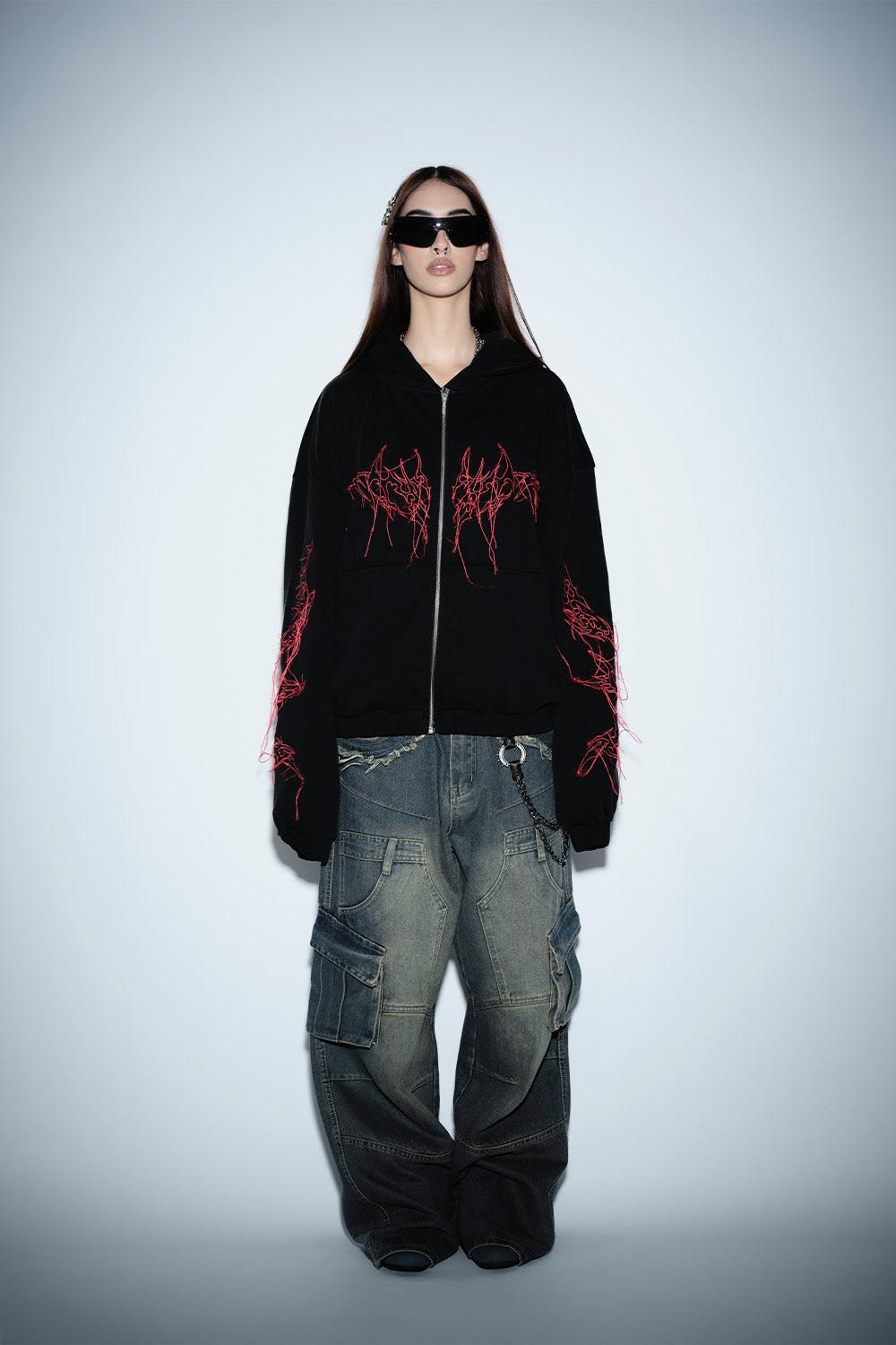 Fangline Zipper Jacket