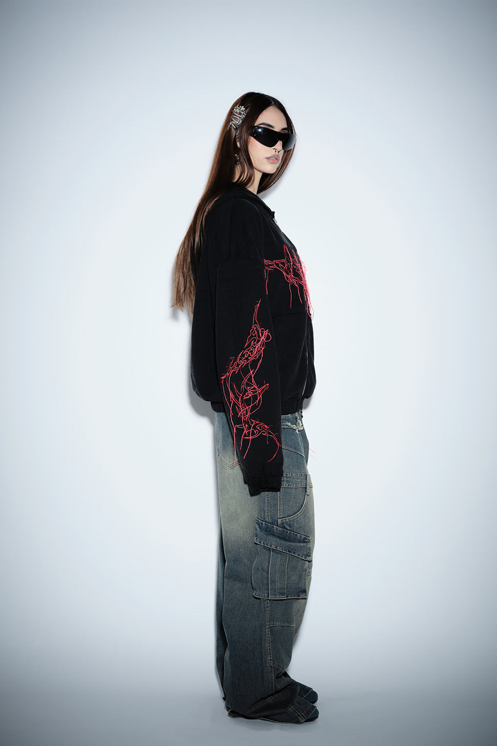 Fangline Zipper Jacket