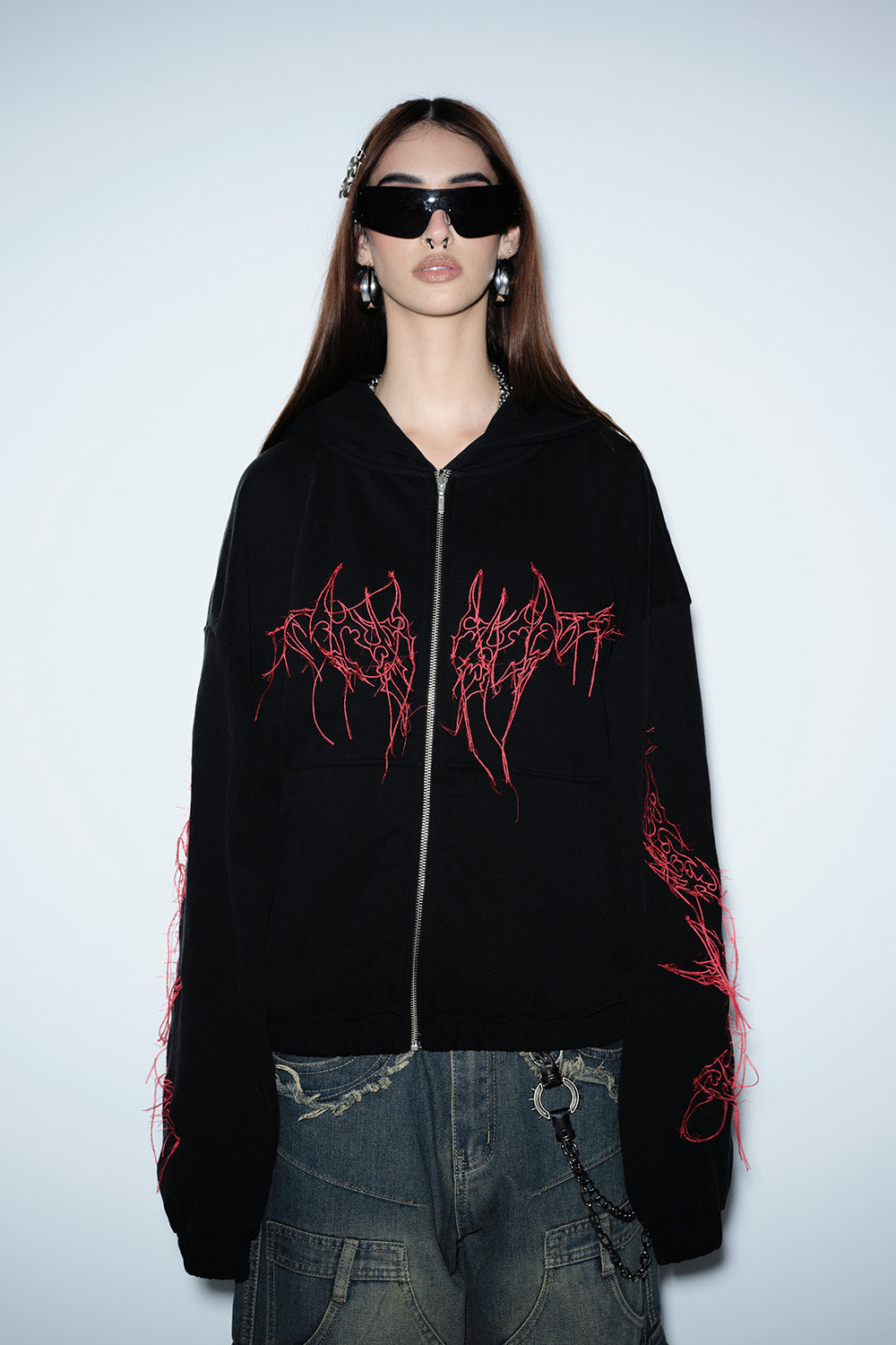 Fangline Zipper Jacket