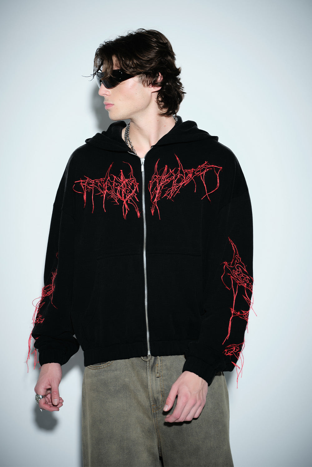 Fangline Zipper Jacket