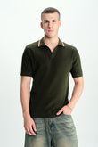 Field Olive Knit Polo