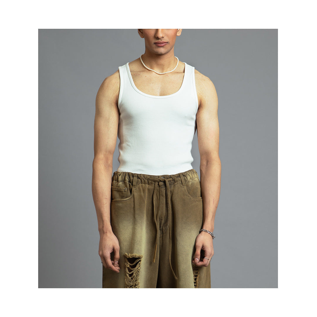 SuperHUEMN Ribbed Vest (Men's)