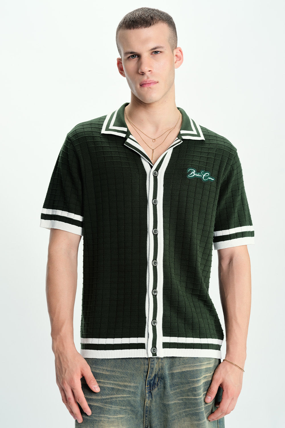 Green Grid Theory Shirt