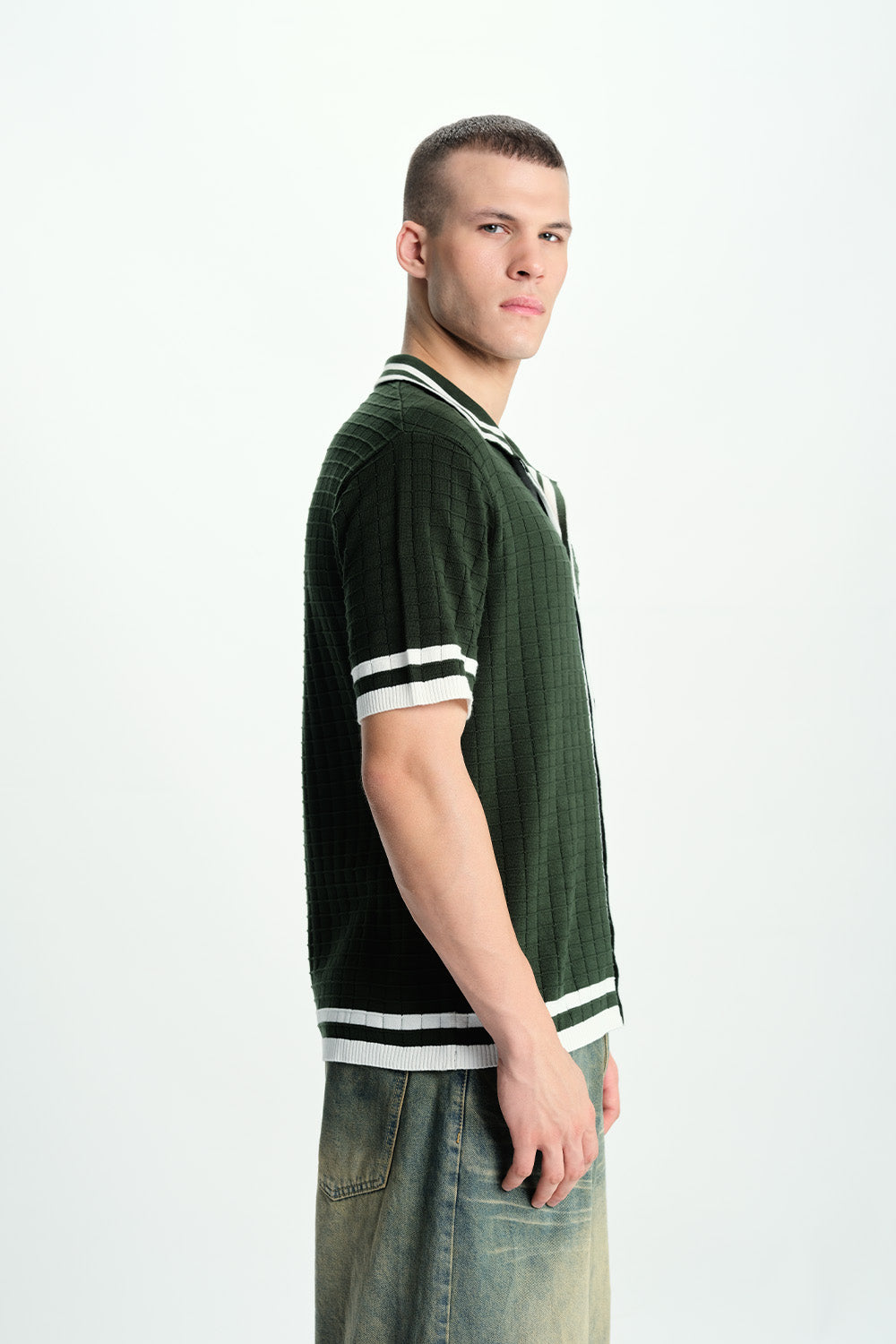 Green Grid Theory Shirt