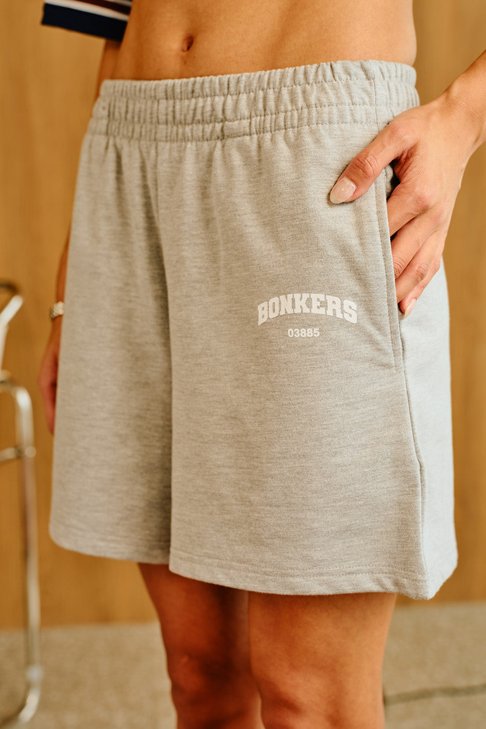 Heather Grey Lounge Shorts