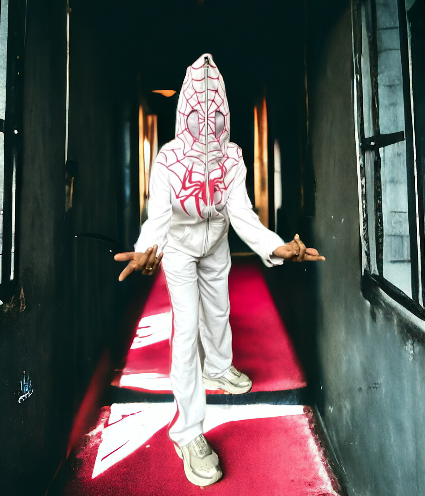 SPIDERMAN HOODIE FULL ZIP UP  AT MERCY WEAR - Prime Fitz