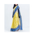 The Racer Stripe Sari (Yellow)