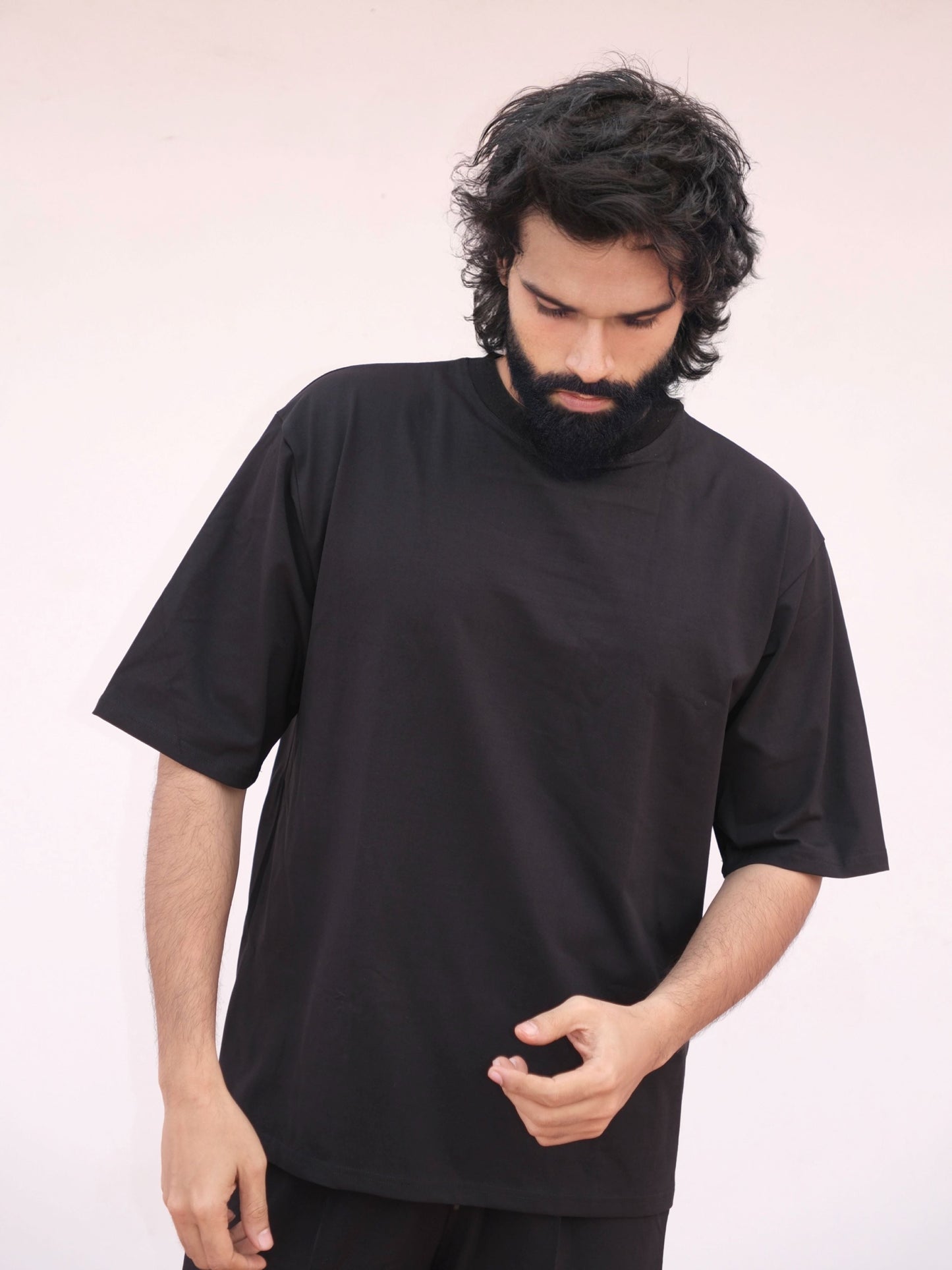 All Day Oversized Tee - Black