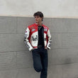 Marlboro Vintage Racing Pure Leather Jacket | Classic F1 Streetwear - Prime Fitz